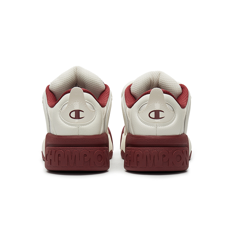 Champion Puffed Donut Low-Top Skateboard Shoes Women's Milk White/Team Red купить в интернет-магазине Yoocart с быстрой доставкой по России.