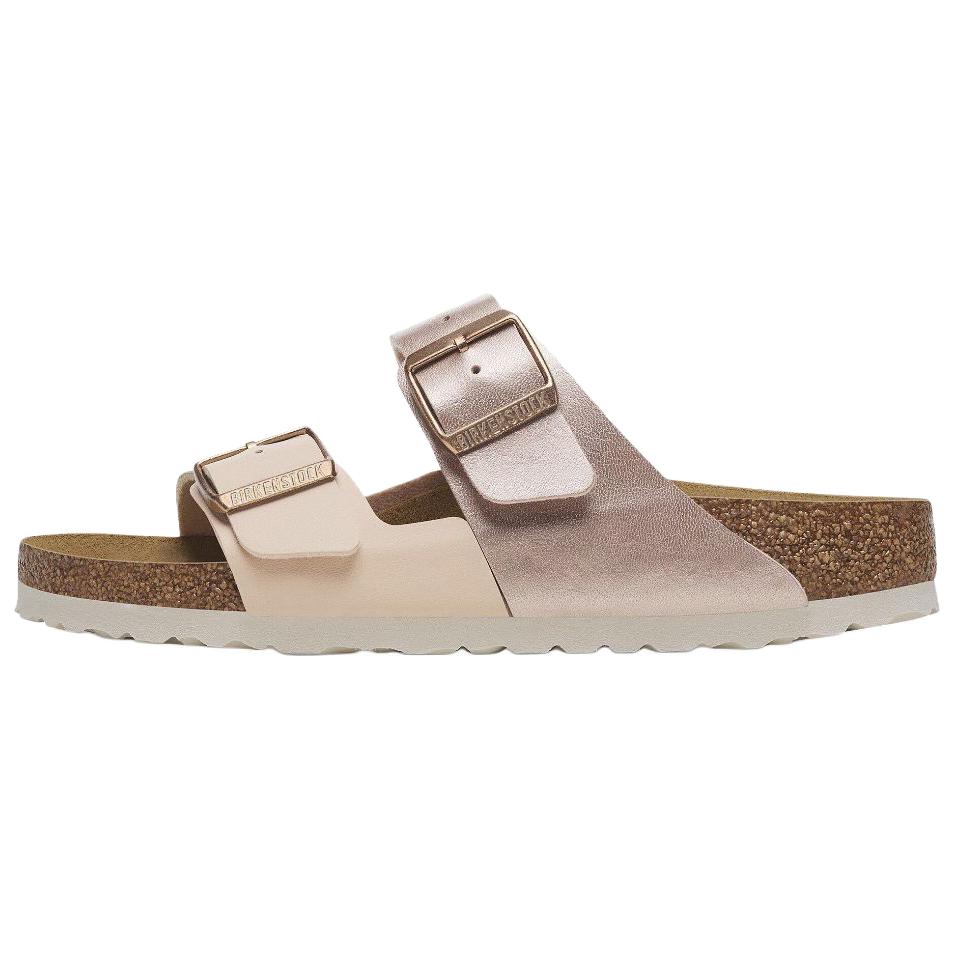 Birkenstock Arizona Split EVA Abrasion Resistant Slide Slippers Women's Beige Copper Narrow