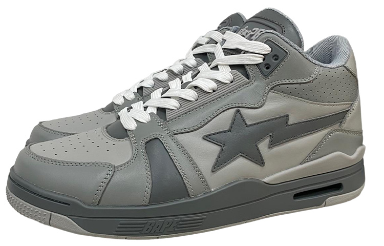 A BATHING APE® Clutch STA Leather Sneakers
