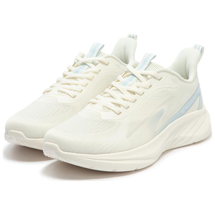 361° Cushioning, Wear Resistant Low Top Running Shoes Men's White Blue
