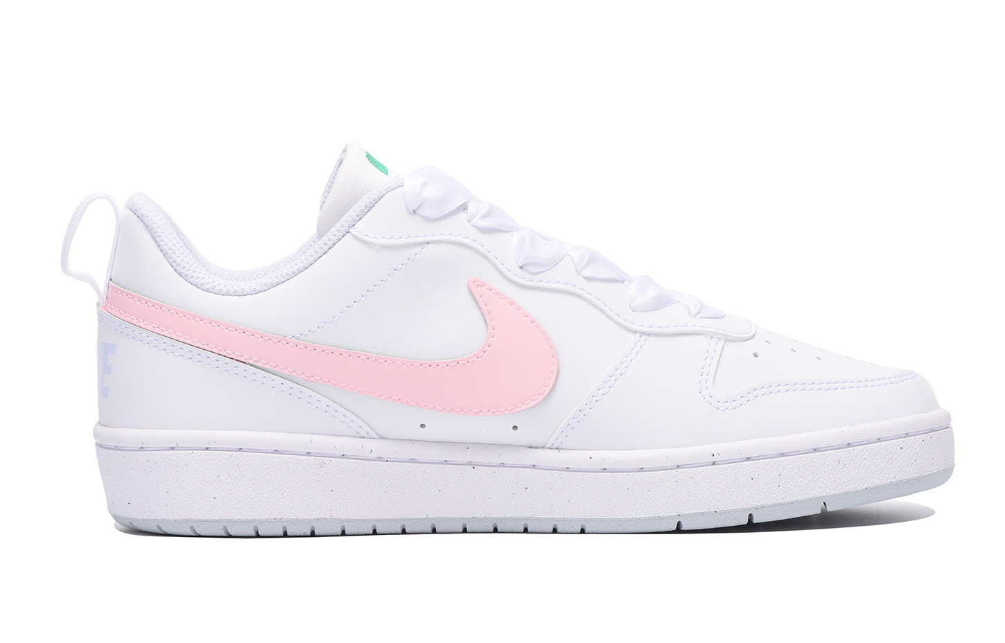 Nike Court Borough Low Chestnut Slip-Resistant Coverage Low-Top Skateboard Shoes GS White Pink купить в интернет-магазине Yoocart с быстрой доставкой по России.
