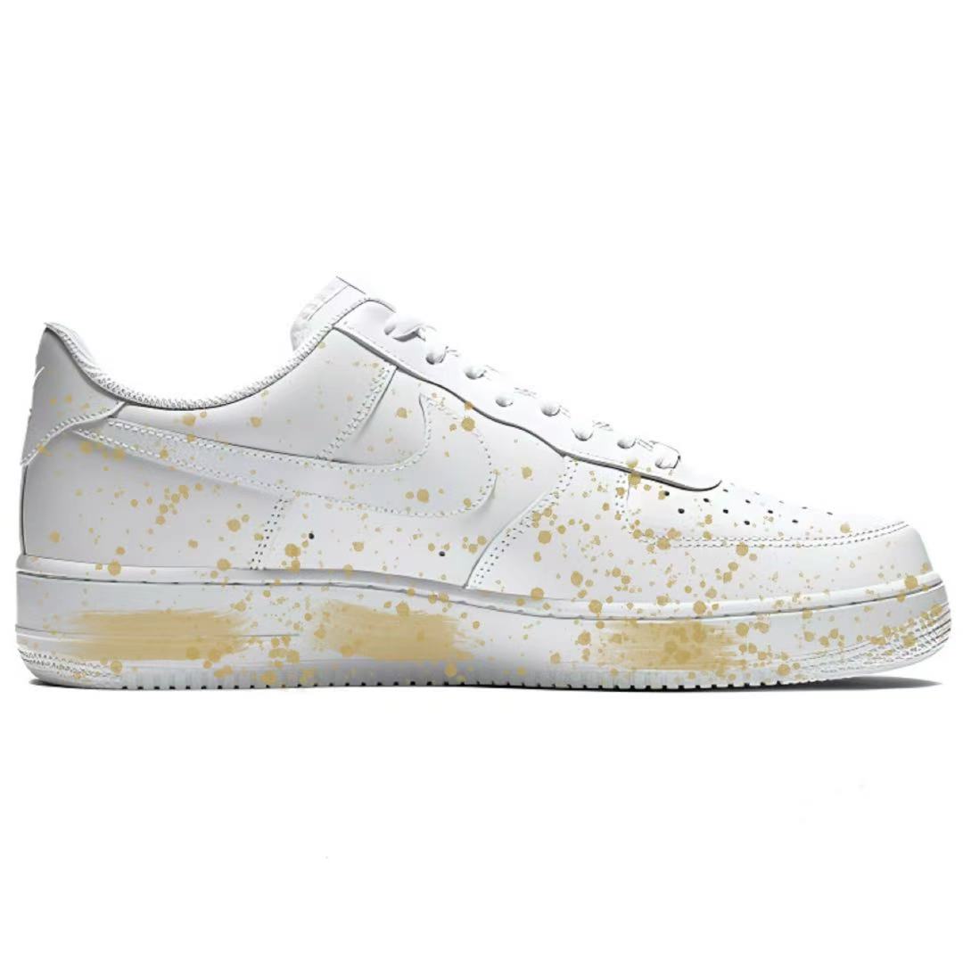 Nike Air Force 1 Low Top Skateboard Shoes Unisex Yellow купить в интернет-магазине Yoocart с быстрой доставкой по России.