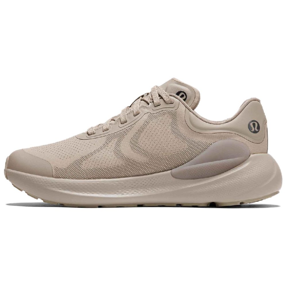 Lululemon Beyondfeel Anti Slip Wear Resistant Low Top Running Shoes Men's Gray Brown