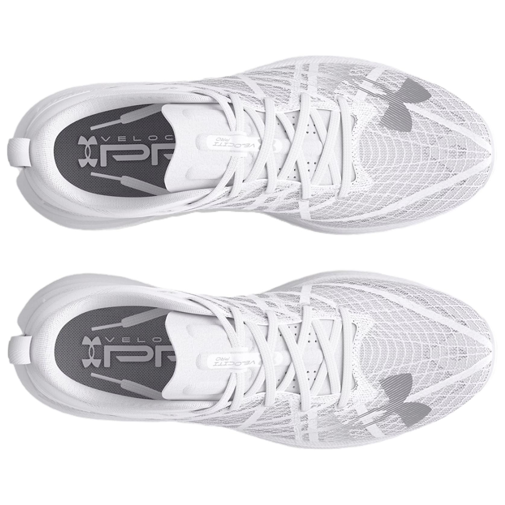Under Armour VELOCITI PRO Low Top Casual Running Shoes Unisex White Gray купить в интернет-магазине Yoocart с быстрой доставкой по России.
