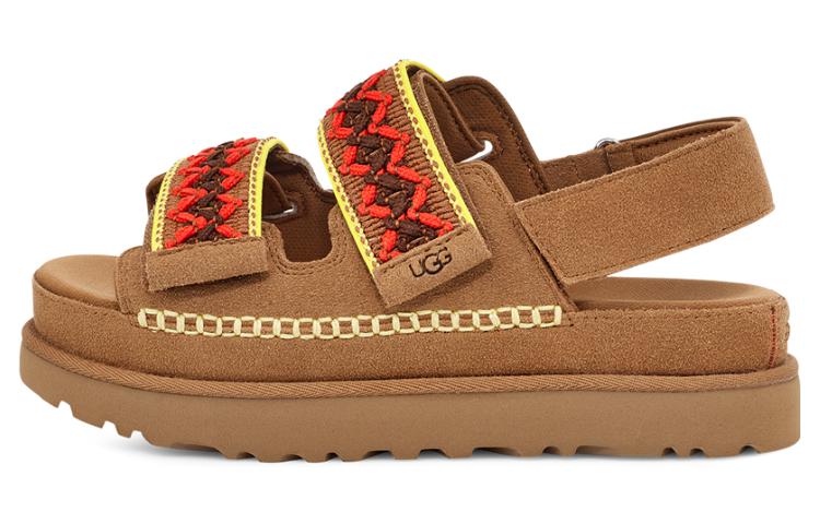 UGG Goldenstar Heritage Braid Fashion Sandal Women's Chestnut