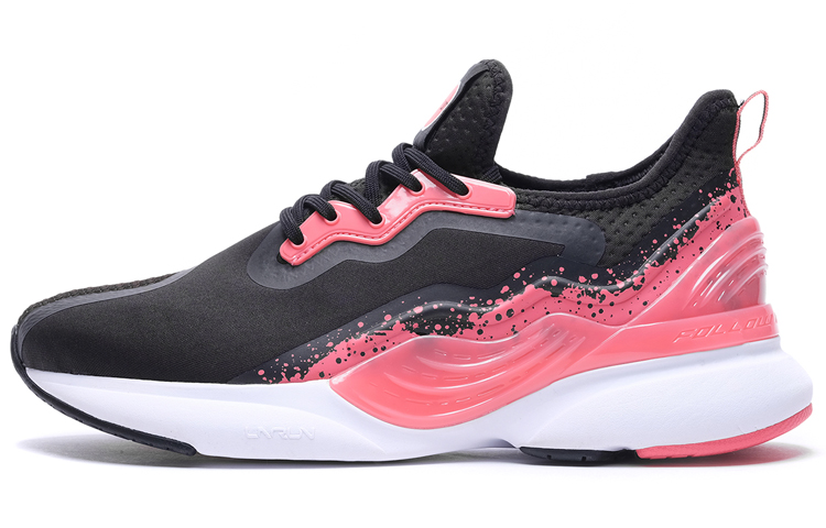 LiNing CrazyRun-X Cushioning Low-Top Running Shoes Women's Orange Red