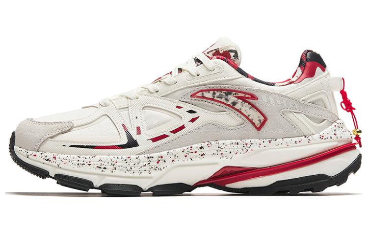 Anta Walker Low-Top Casual Shoes Women's Gray Red
