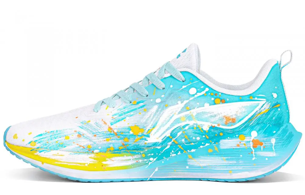LINING Wuyue Running Shoes Men's Low top Yellow