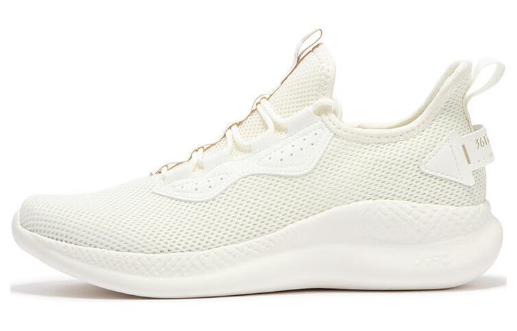 361° Durable Breathable Low-Top Running Shoes Men's White