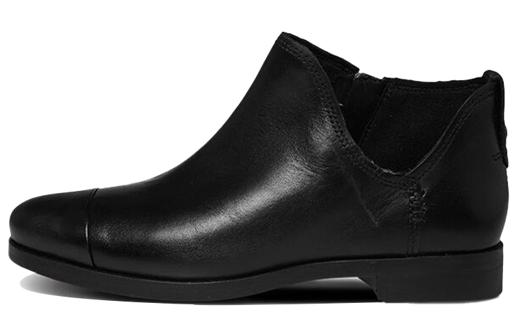 Timberland Carleton Side Zipper Ankle Boots 'Black Suede' Women's