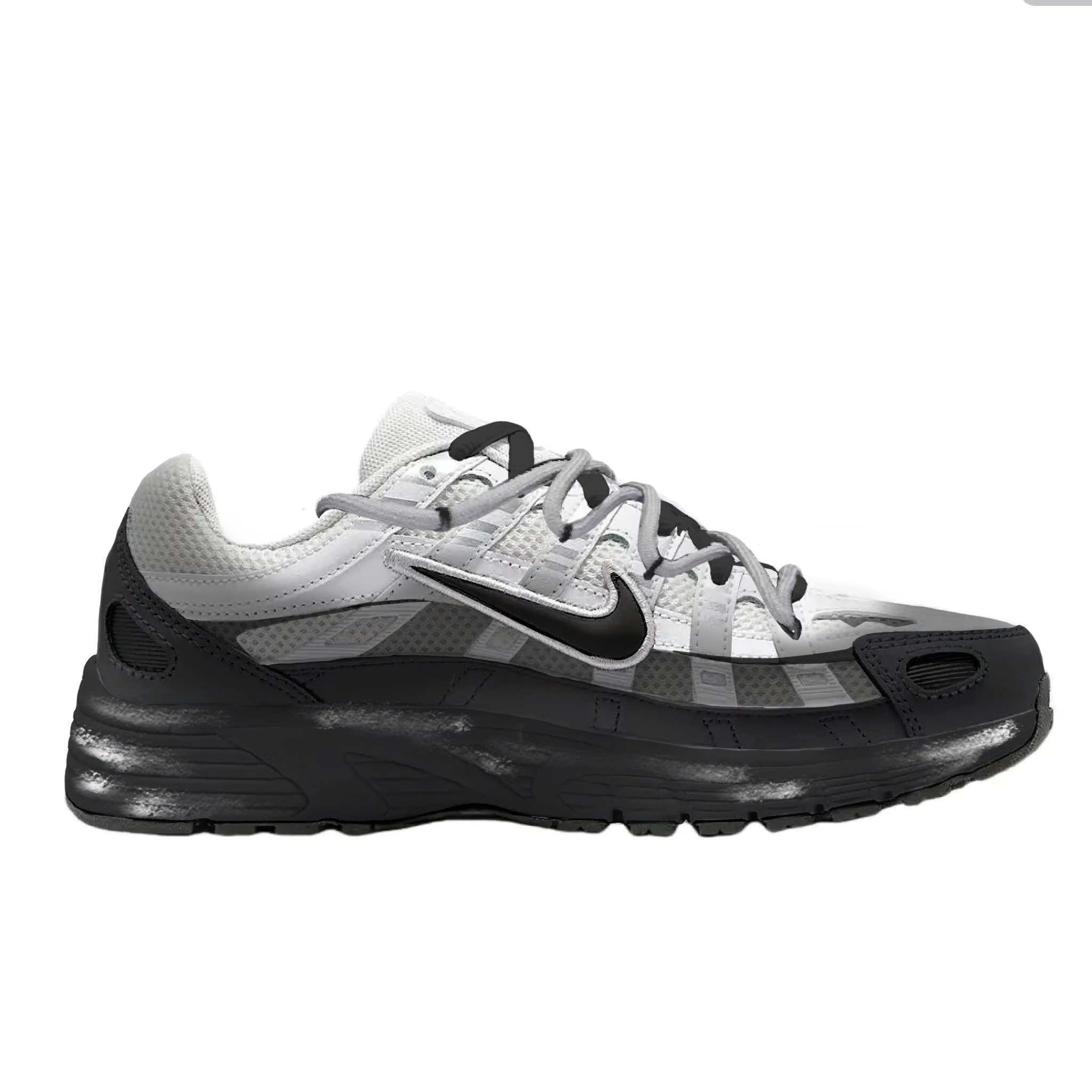 Nike P 6000 Abrasion Resistant Low top Running Shoes Unisex Black Gray купить в интернет-магазине Yoocart с быстрой доставкой по России.