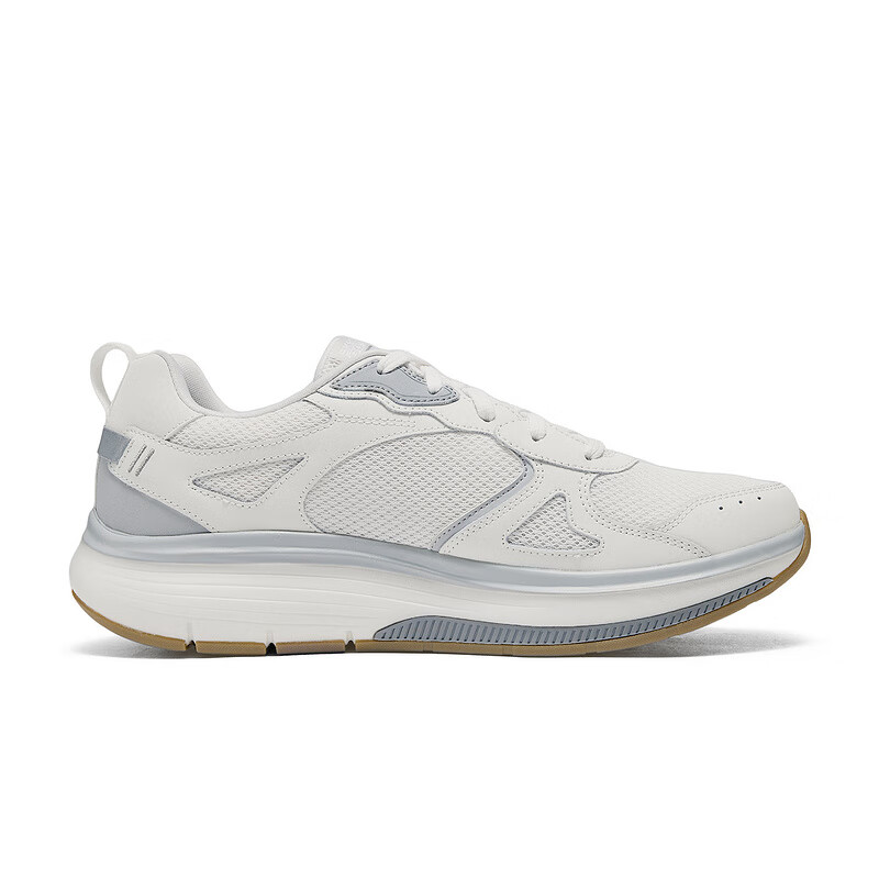 Skechers Cushioning Coverage Rebound Low Top Casual Running Shoes Men's White купить в интернет-магазине Yoocart с быстрой доставкой по России.