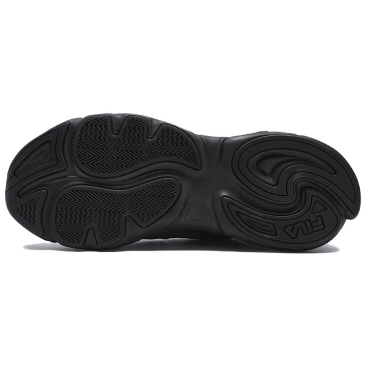 FILA Mars 2 Anti-Slip Wear-Resistant Low-Top Running Shoes Women's Black