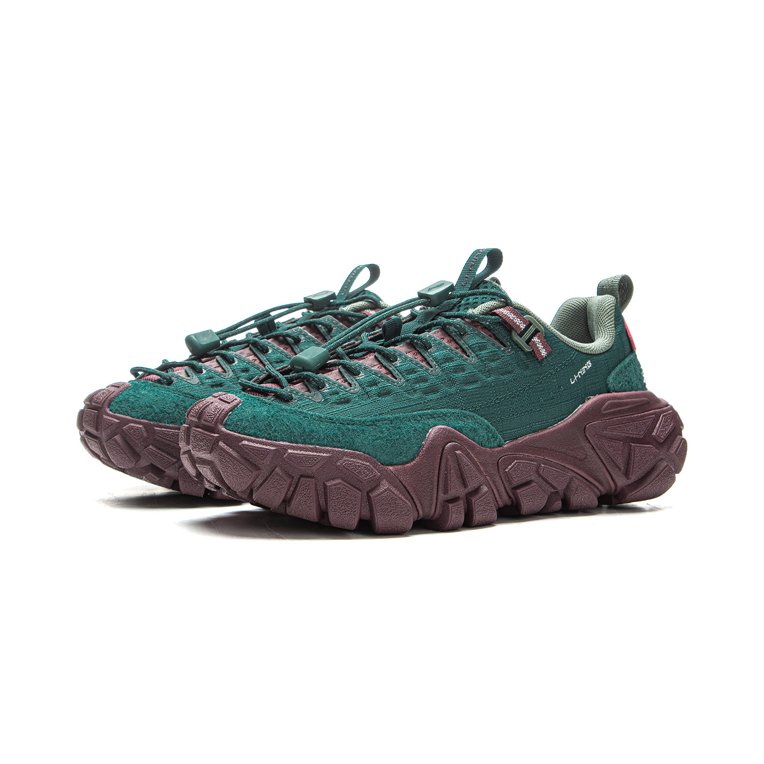 LiNing Dunes Cushioning, Slip Resistant, Abrasion Resistant Support Low top Casual Shoes Women's Ink Green купить в интернет-магазине Yoocart с быстрой доставкой по России.