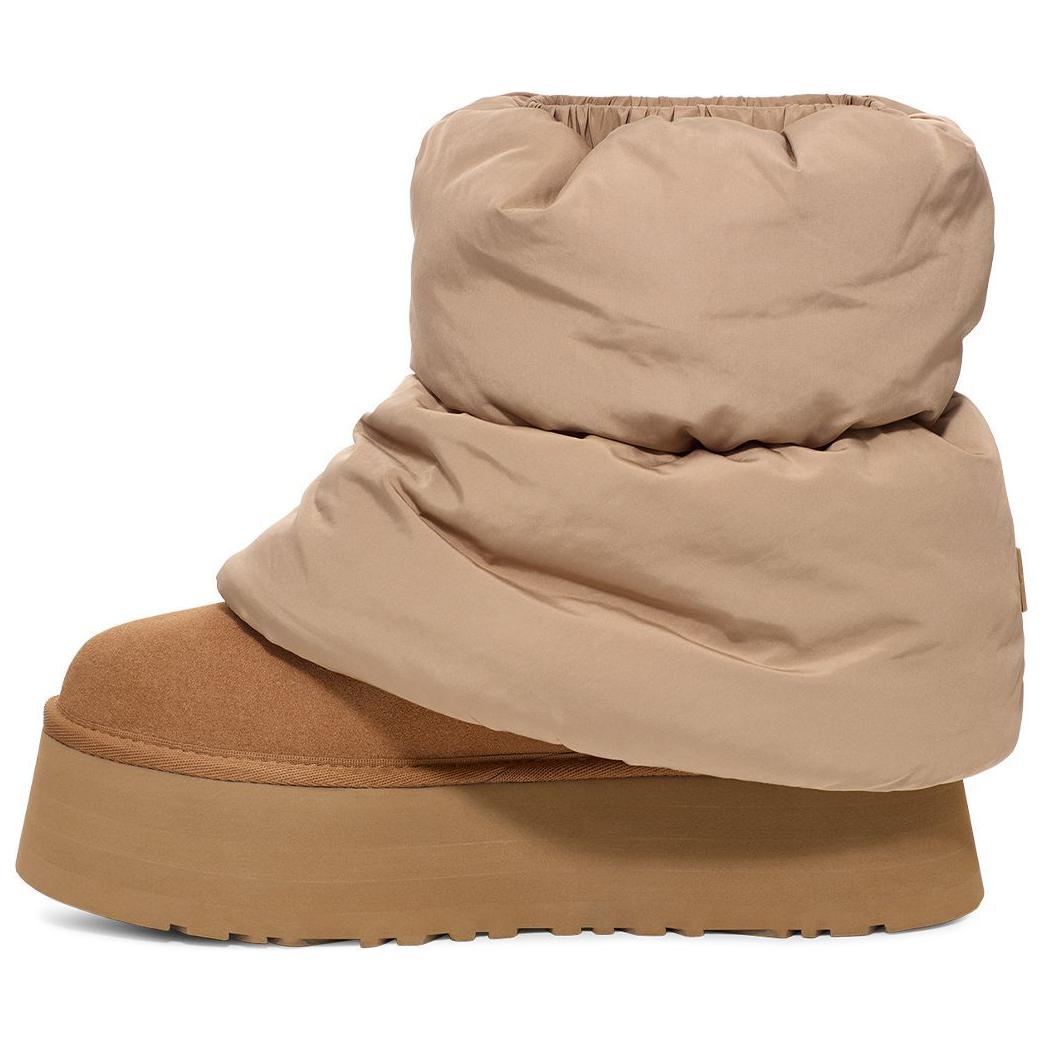 UGG Classic Mini Dipper Puffer Boot Amphora Chestnut Women's купить в интернет-магазине Yoocart с быстрой доставкой по России.