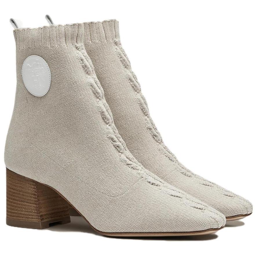 HERMES Volver Ankle Boots Women's Gray