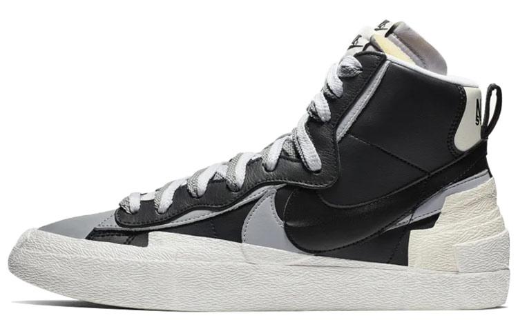 Nike X Sacai Blazer Mid 'Black Grey'