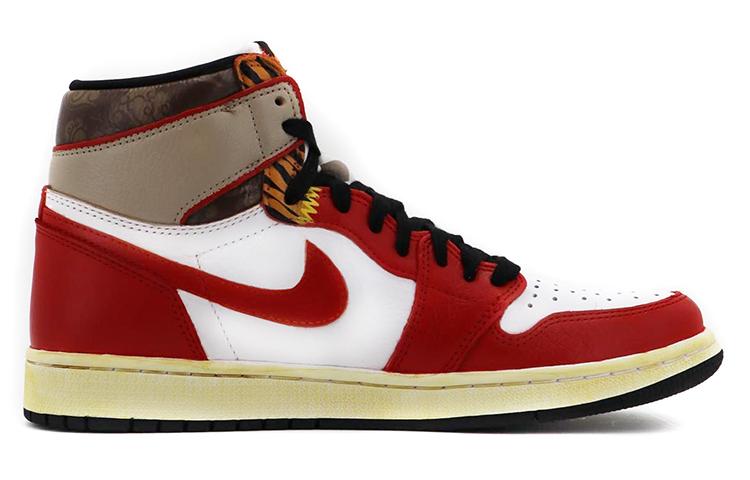 Jordan Air Jordan 1 Retro High OG CNY Year Of The Tiger Limited High top Vintage Basketball Shoes Unisex Black Red купить в интернет-магазине Yoocart с быстрой доставкой по России.