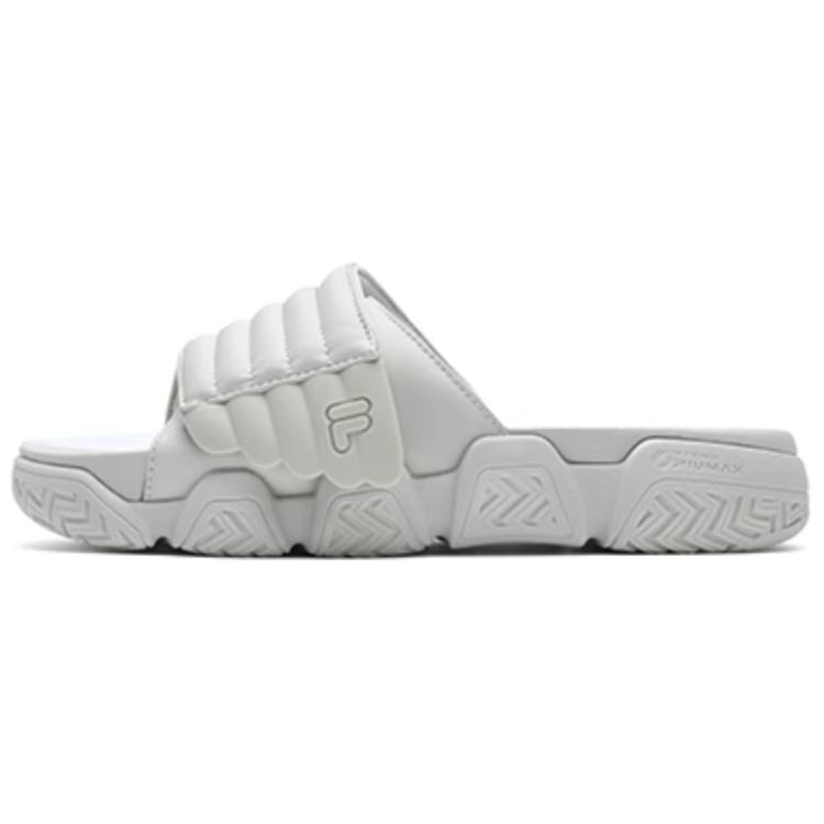 FILA FUSION Barricade Slip-Resistant Slide Slippers Women's Silver