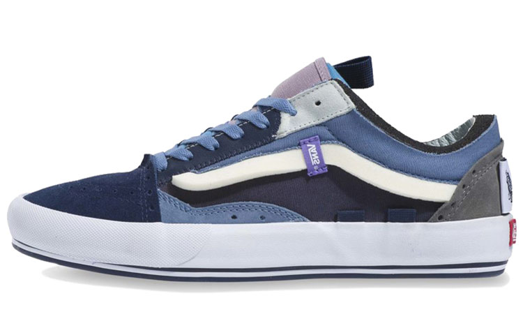 Vans Old Skool Cap Skate Sneakers Shoes 'Blue White'