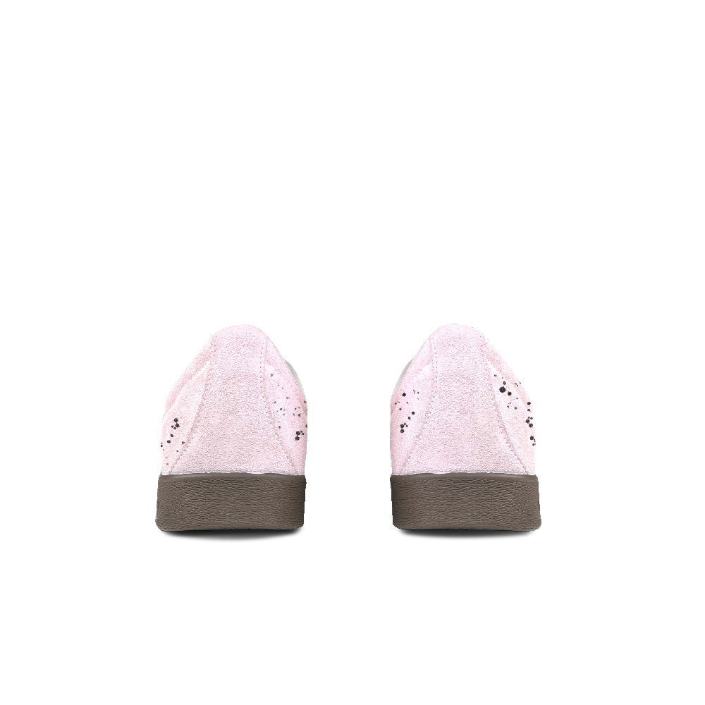 Adidas Neo VL Court 2.0 Anti Slip Wear Resistant Low Top Skateboard Shoes Unisex Pink Black