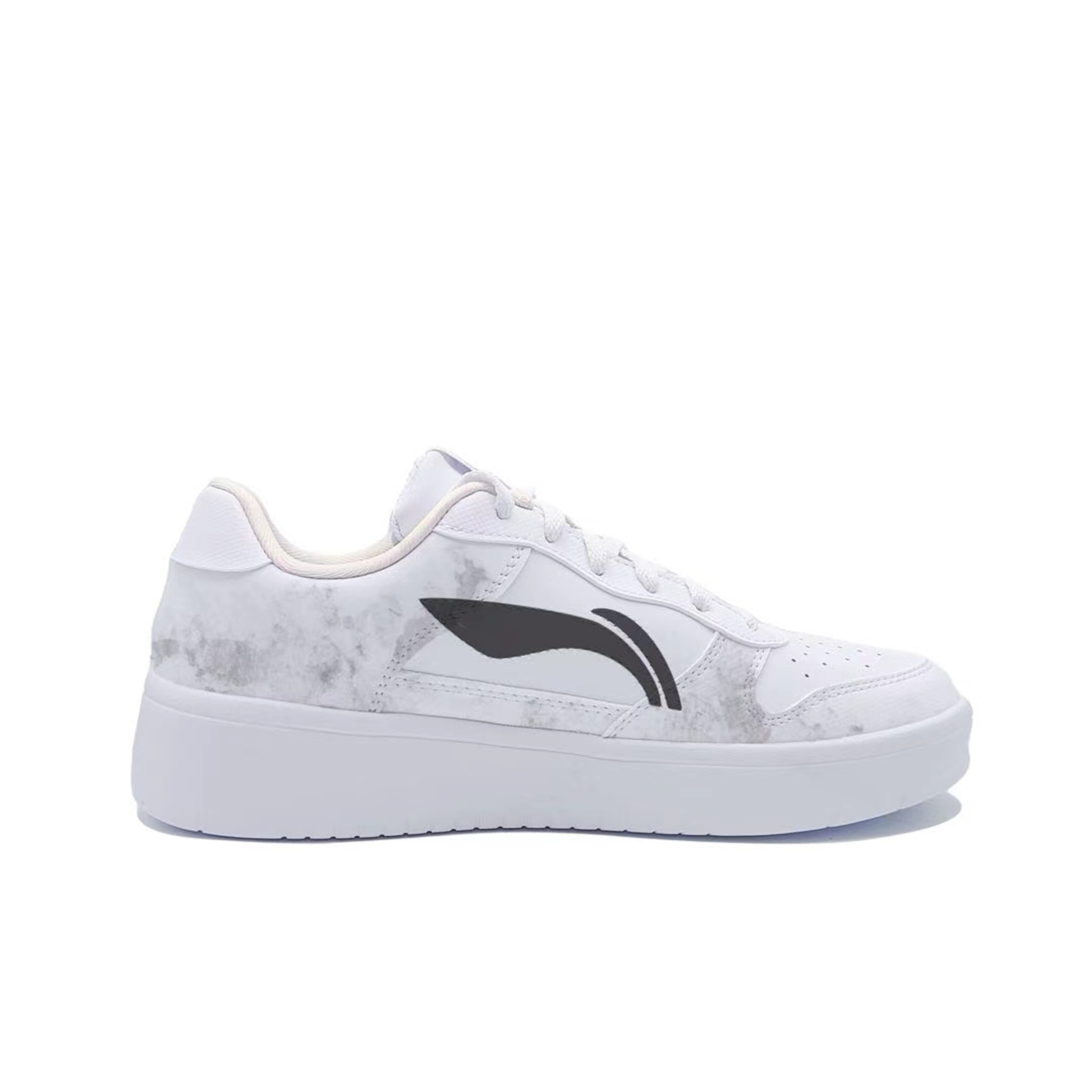 LiNing Pontoon Boats Abrasion Resistant, Lightweight, And Breathable Low top Skateboard Shoes Unisex White Black купить в интернет-магазине Yoocart с быстрой доставкой по России.