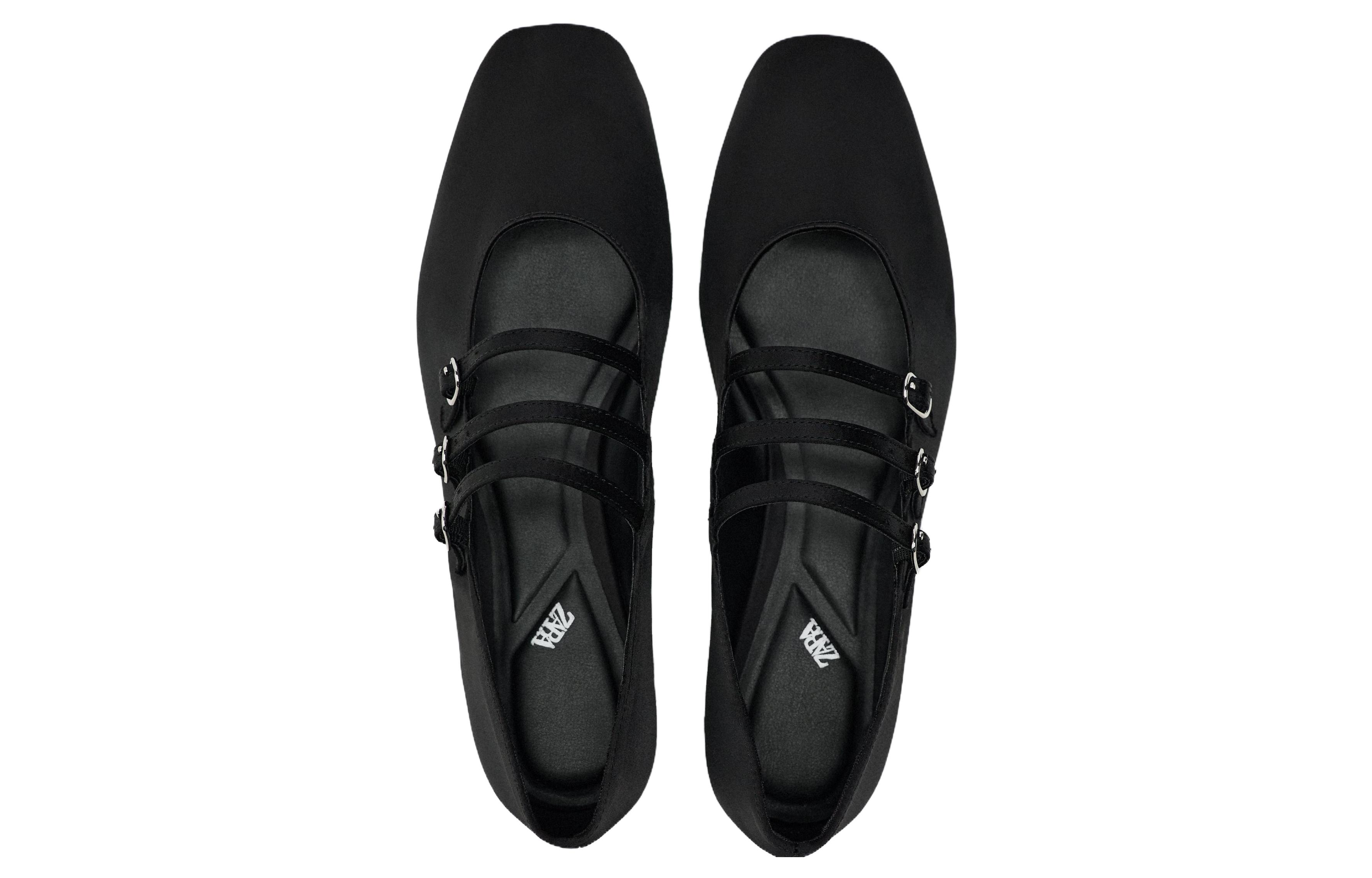 ZARA Casual Abrasion Resistant 1cm Women's Black купить в интернет-магазине Yoocart с быстрой доставкой по России.
