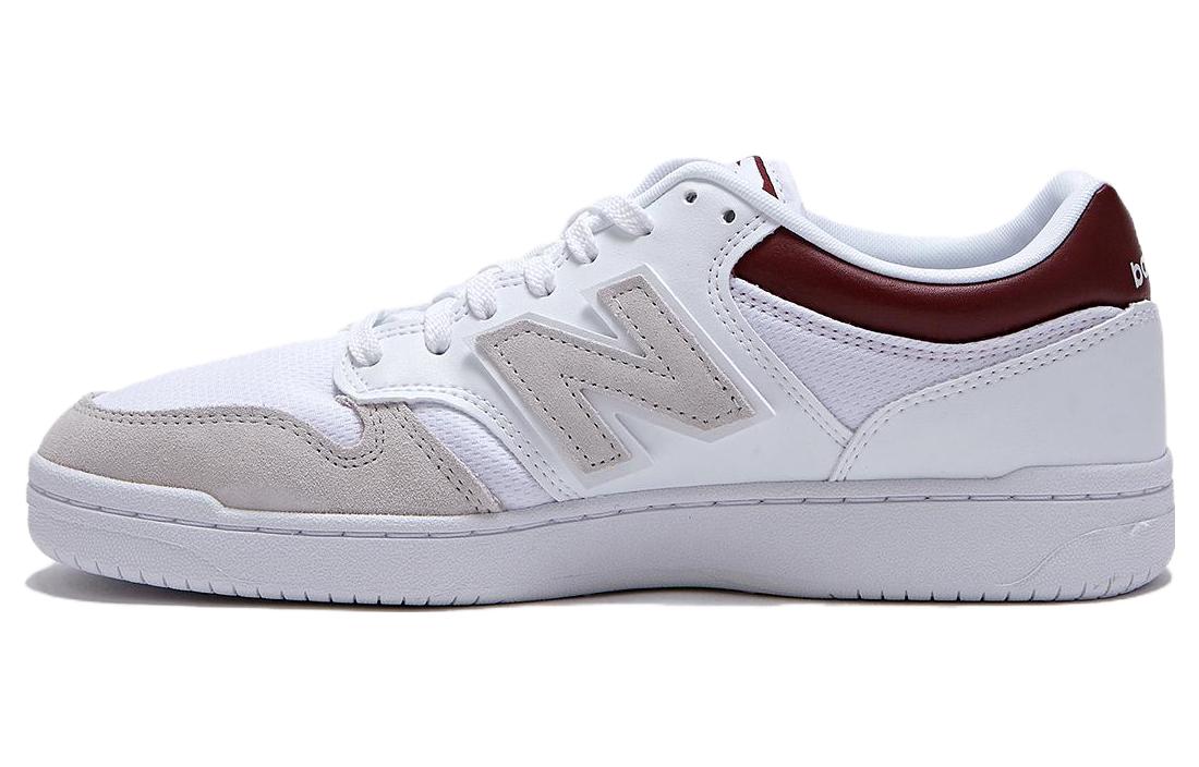 New Balance 480 'White Classic Crimson'