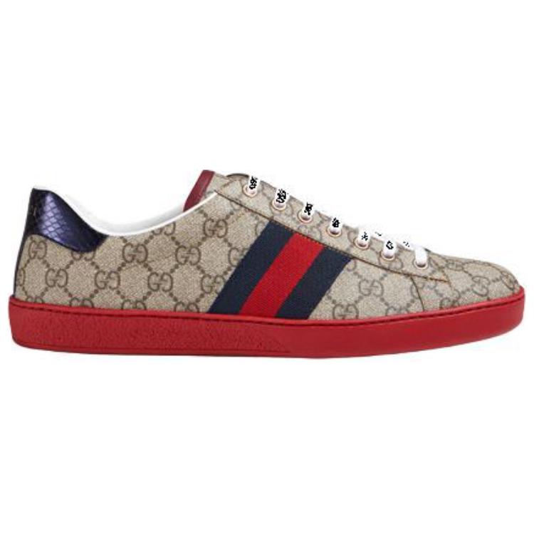 GUCCI Ace GG Supreme Sneakers Beige купить в интернет-магазине Yoocart с быстрой доставкой по России.