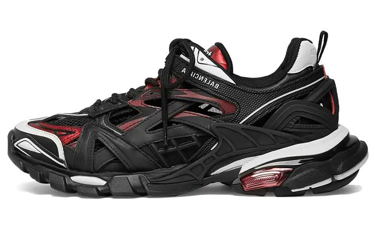 Balenciaga Track.2 Trainer 'Black Burgundy'