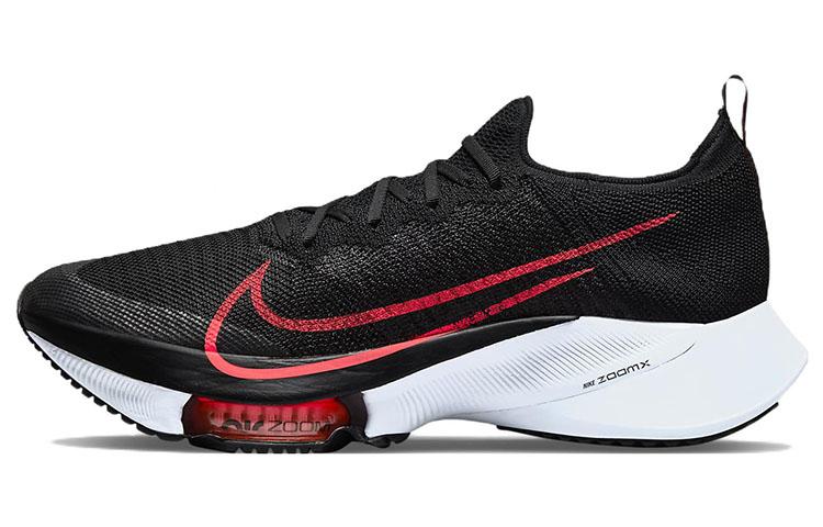 Nike Air Zoom Tempo Next% Flyknit Black Flash Crimson White