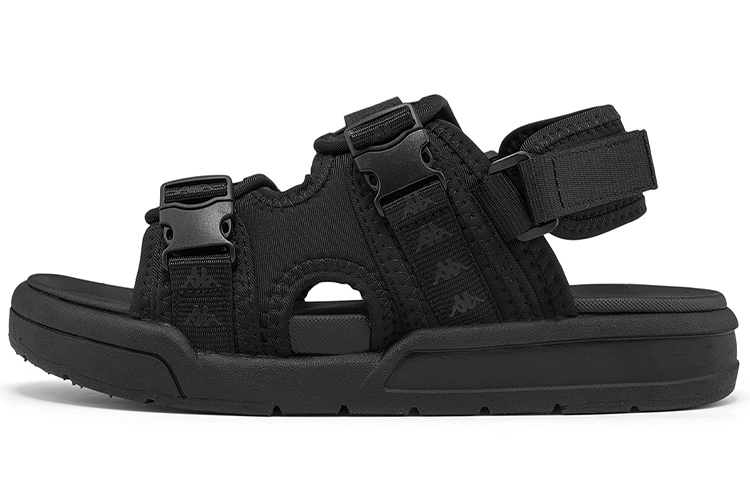 Kappa Sports Sandals Unisex Black