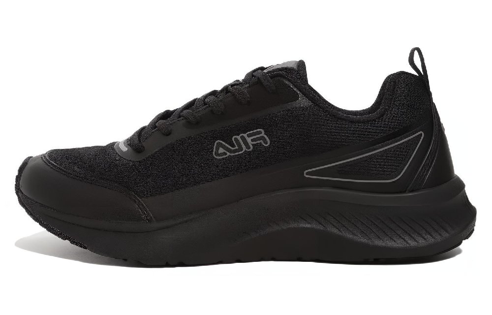 FILA Abrasion Resistant Low top Casual Running Shoes Unisex Black
