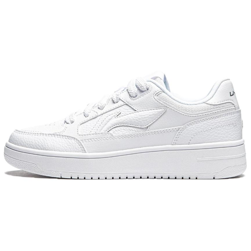 LiNing Tianji Slip Resistant And Abrasion Resistant Coverage Low Top Skateboard Shoes Unisex White Blue купить в интернет-магазине Yoocart с быстрой доставкой по России.