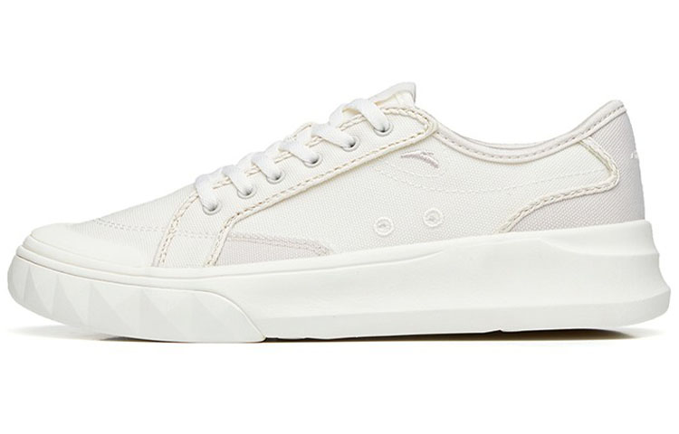 Anta Life Collection Low-Top Skateboard Shoes Women's White Gray