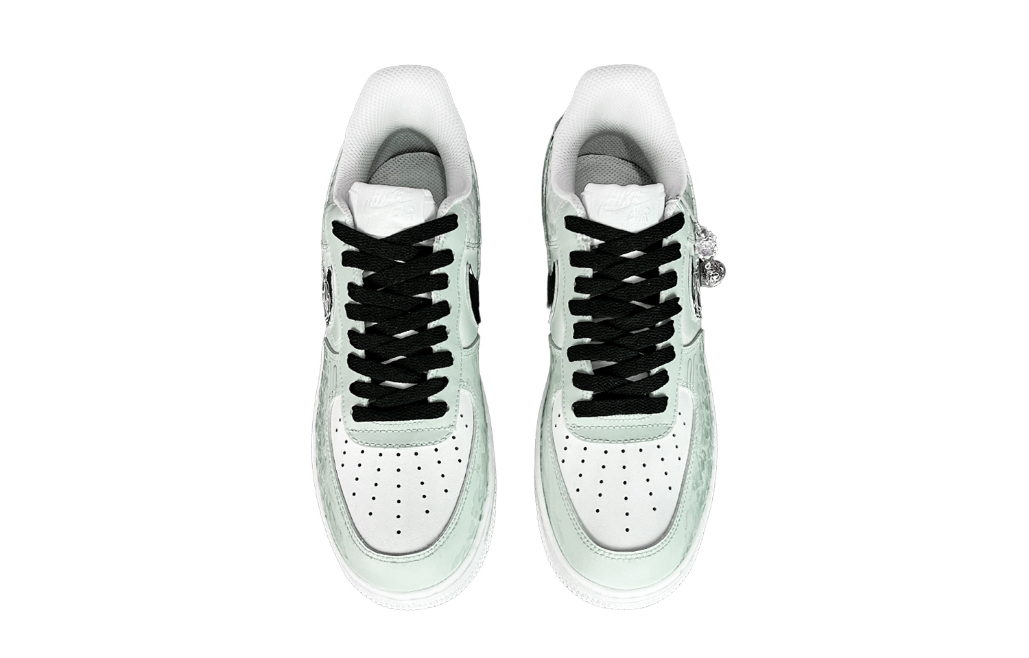 Nike Air Force 1 Enchanted Realm Serpent Green Anti Slip Wear Resistant Low Top Skateboard Shoes Men's White Green купить в интернет-магазине Yoocart с быстрой доставкой по России.