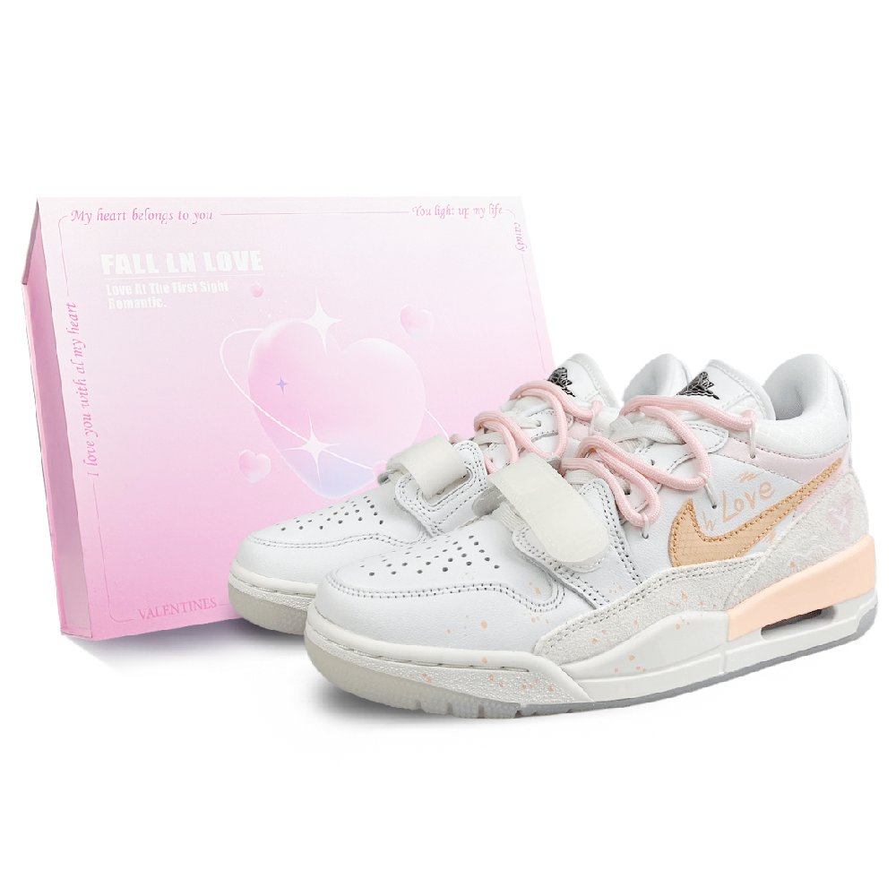 Jordan Legacy 312 WMNS CNY 'Snake Year' Anti-Slip Wear-Resistant Mid-Top Vintage Basketball Shoes Unisex White