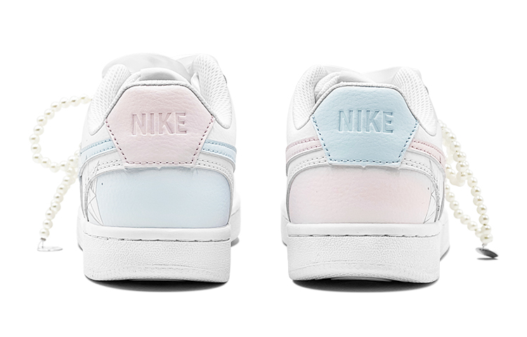 Nike Court Vision 1 Skateboard Shoes Women's Low top Blue купить в интернет-магазине Yoocart с быстрой доставкой по России.