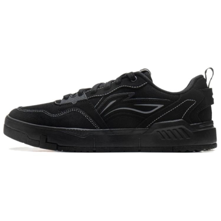 LiNing Yuan Chu Coverage Slip Resistant And Abrasion Resistant Low Top Skateboard Shoes Men's Black купить в интернет-магазине Yoocart с быстрой доставкой по России.