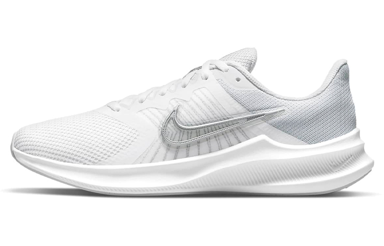 Nike Downshifter 11 White Metallic Silver Women's