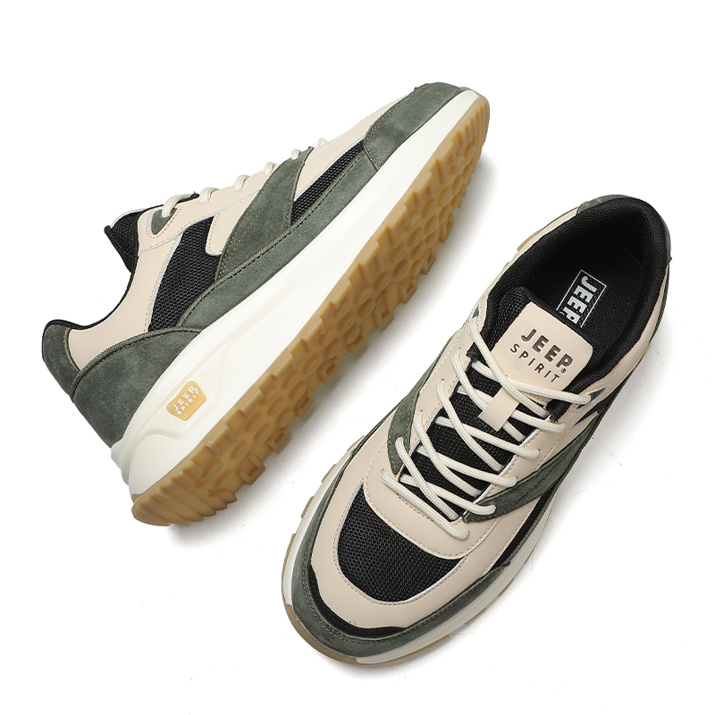 JEEP SPIRIT Low Top Casual Shoes Men's Furious Sea Blue