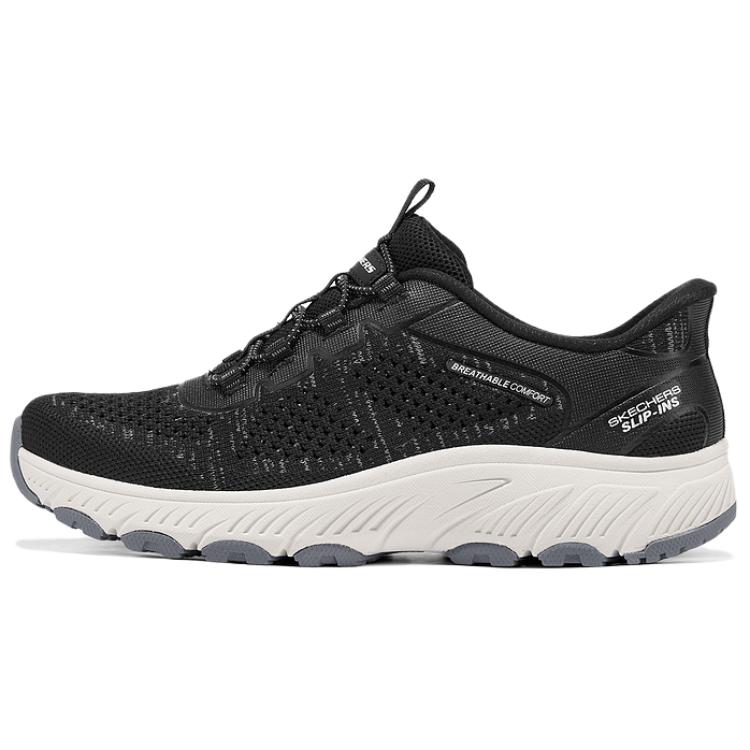 Skechers OUTDOOR WOMENS Low Top Casual Shoes Women's Black Gray