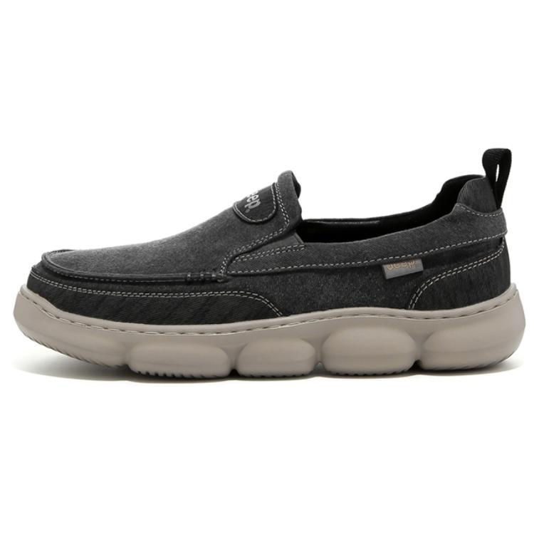 Jeep Breathable Low-Top Casual Shoes Men's Gray