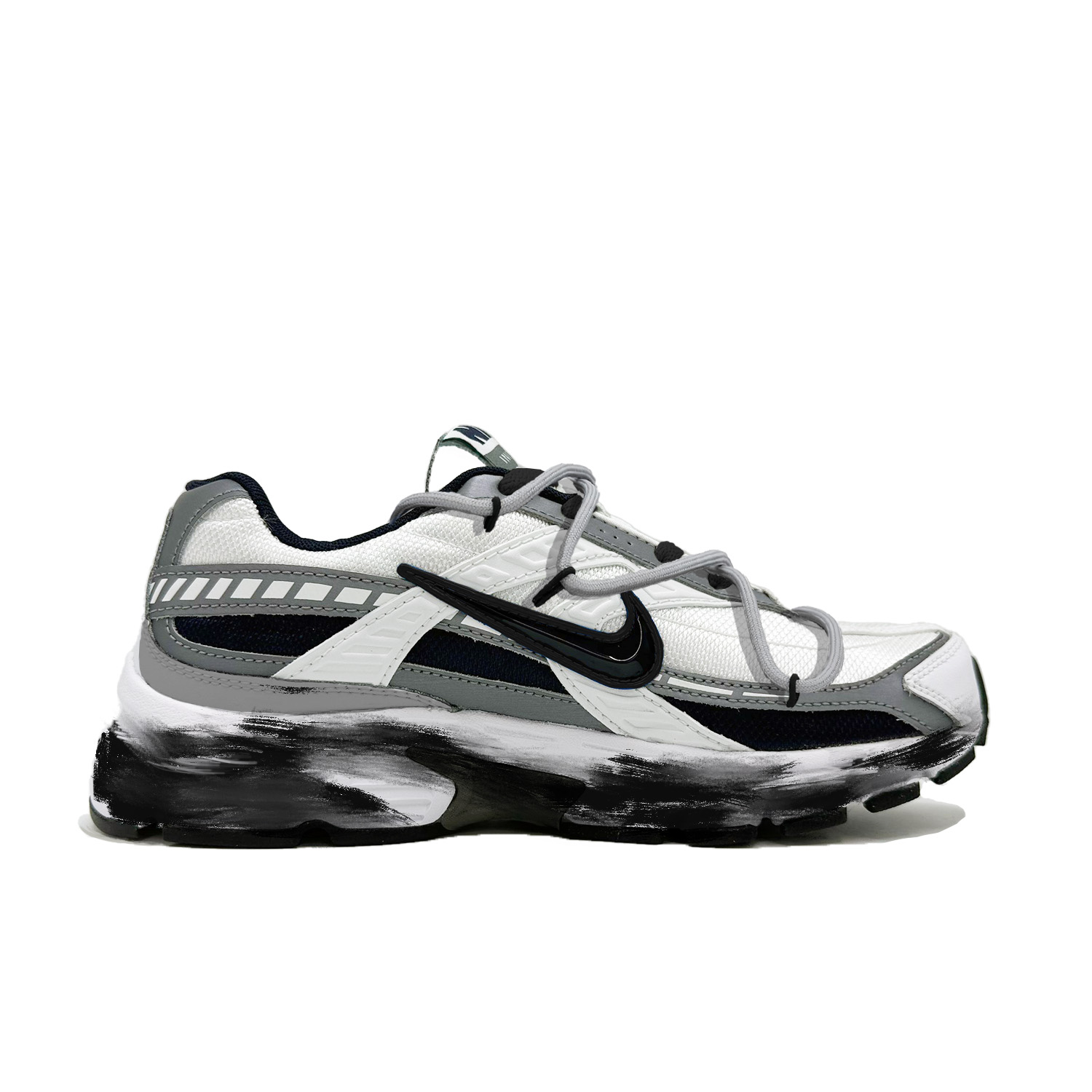 Nike Initiator Abrasion Resistant Low Top Casual City Commute Running Shoes Men's Black купить в интернет-магазине Yoocart с быстрой доставкой по России.