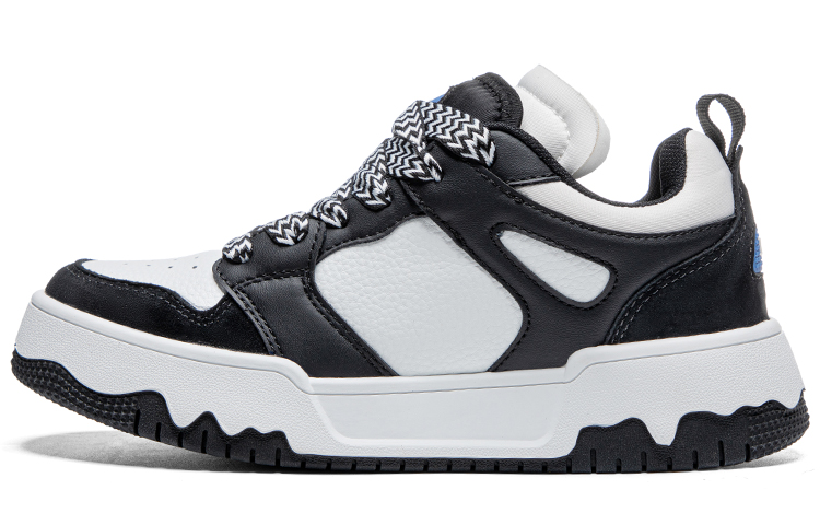 Kappa Low top Skateboard Shoes Unisex Black White