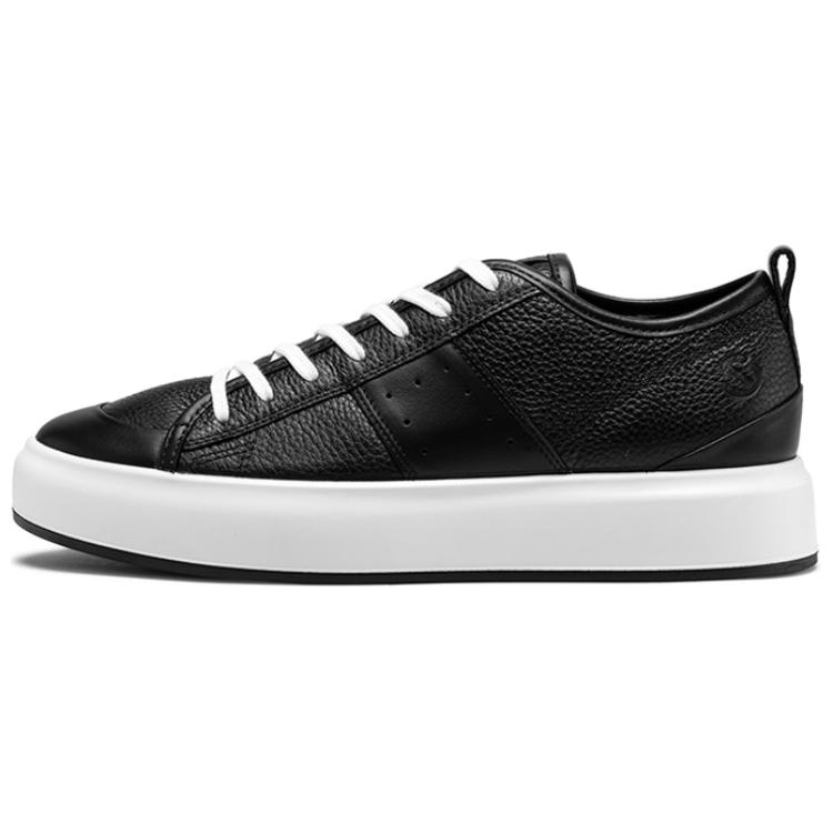 Ecco Street ACE Cushioning Wear-Resistant Low-Top Skateboard Shoes Men's Black