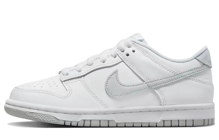 Nike Dunk Low 'Neutral Grey' Slip-Resistant Cushioning Low-Top Skateboard Shoes GS Gray White купить в интернет-магазине Yoocart с быстрой доставкой по России.