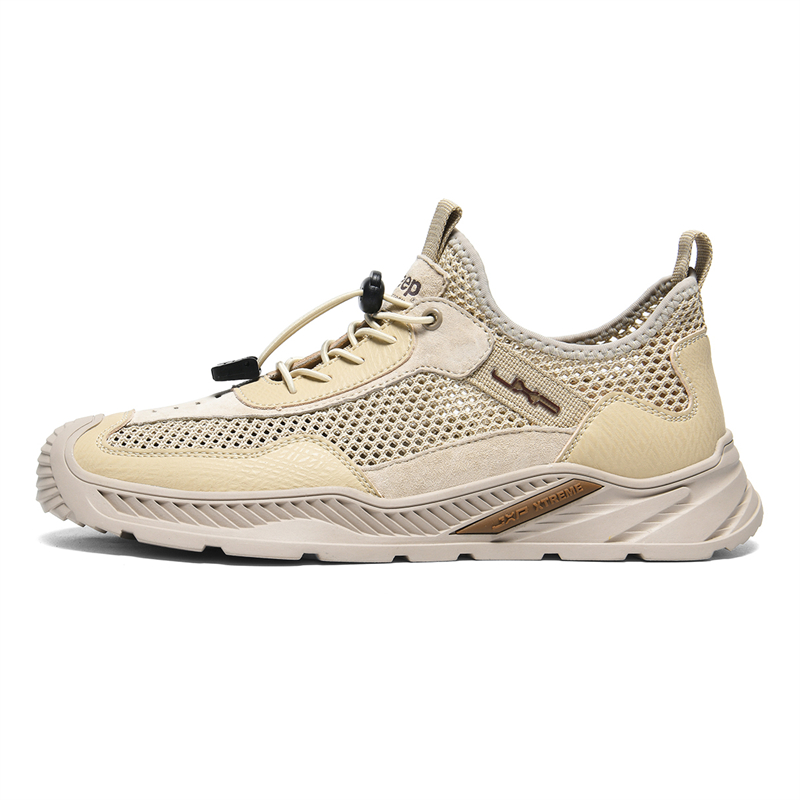 Jeep Low Top Training Running Shoes Men's Beige