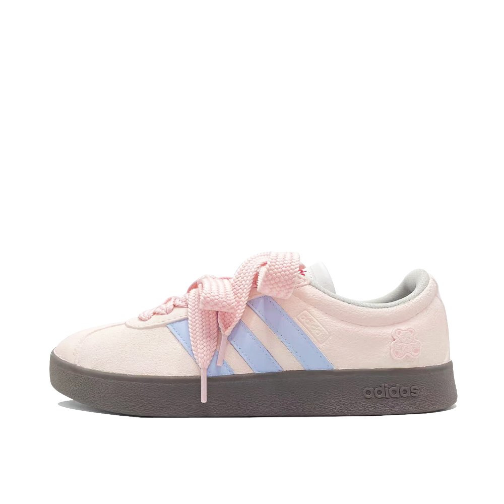 Adidas Neo VL Court Lifestyle Skateboard Shoes Unisex Low top Pink/Blue