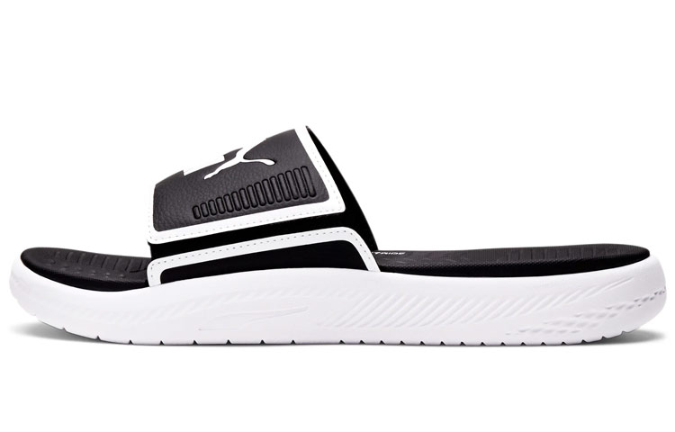 PUMA Softride Slide 'White Black'